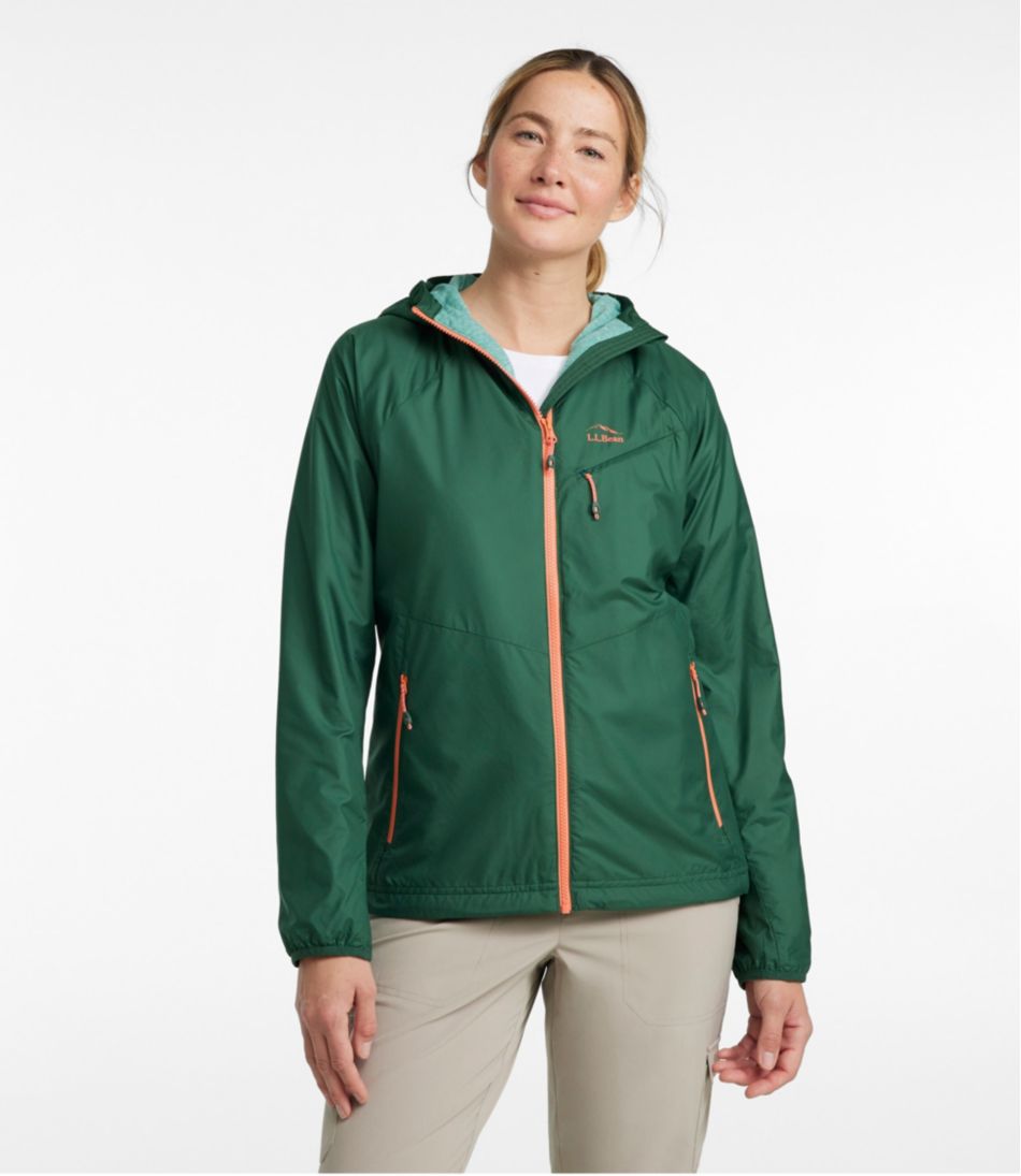 Women's Bean's Performance Fleece-Lined Windbreaker Jacket - Image 2