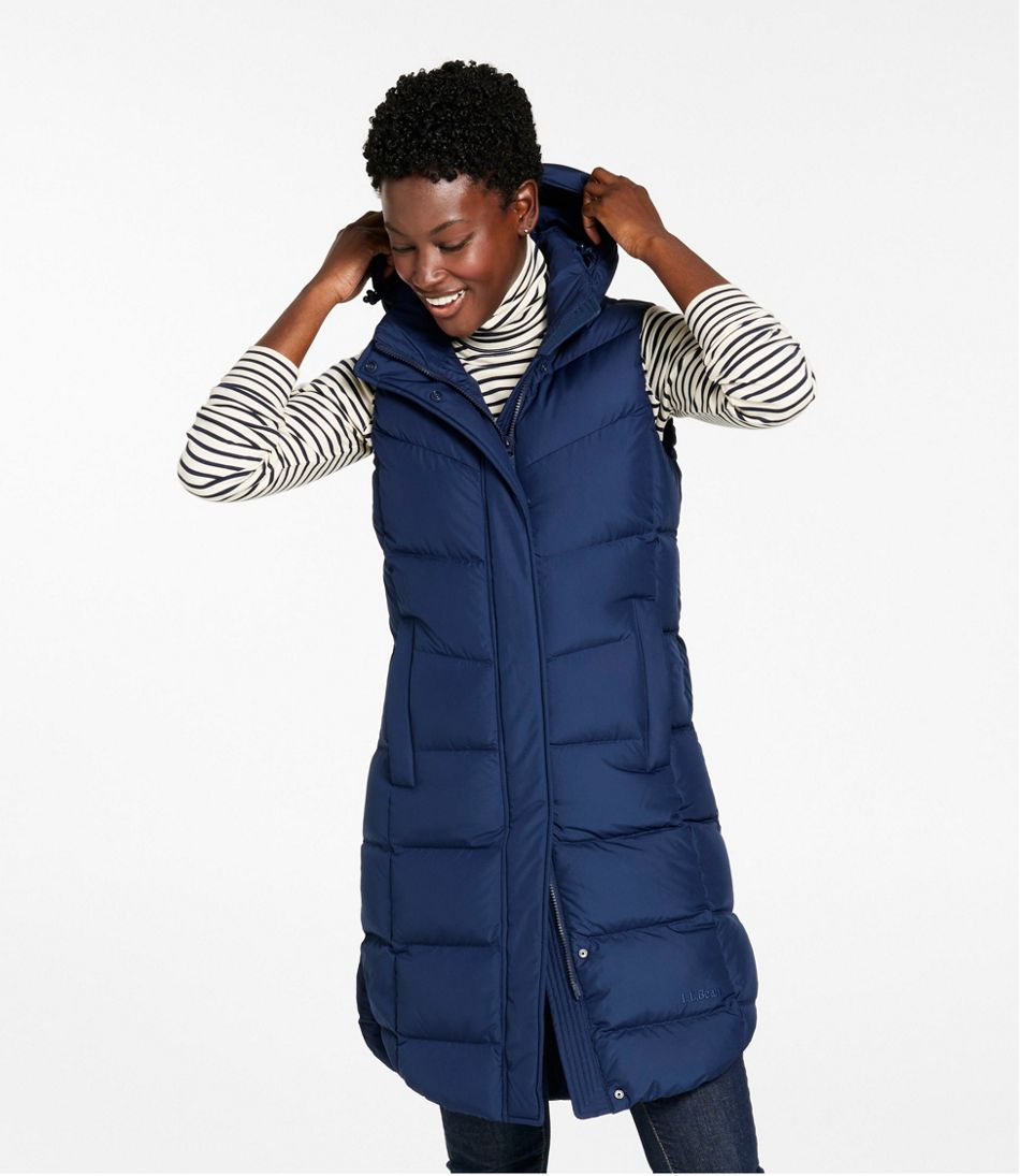 Women's Popham Puffer Long Vest - Image 2