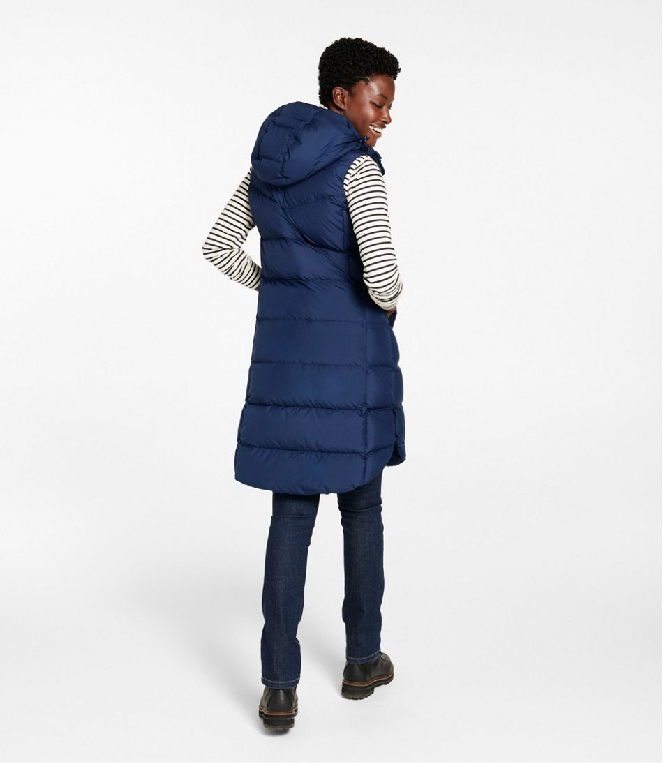 Women's Popham Puffer Long Vest - Image 5
