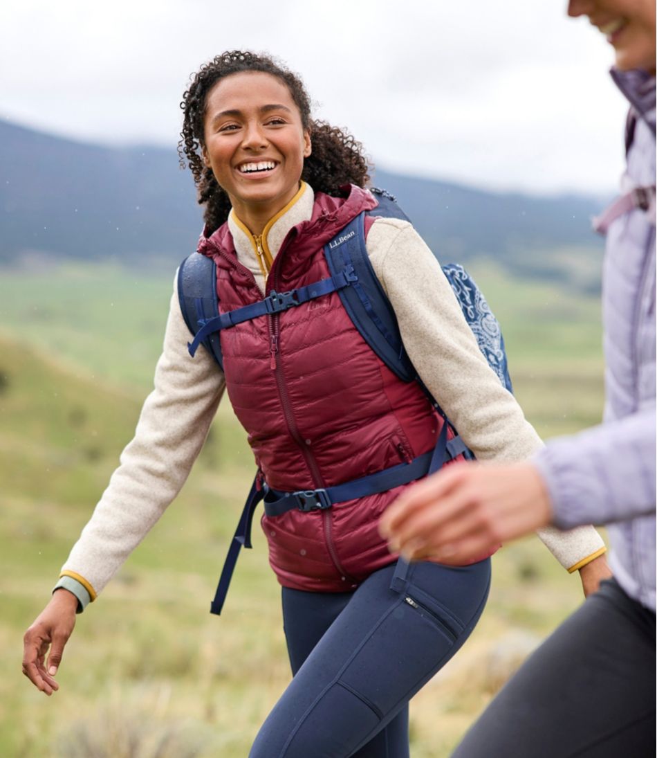 Women's PrimaLoft Packaway Long Vest - Image 11