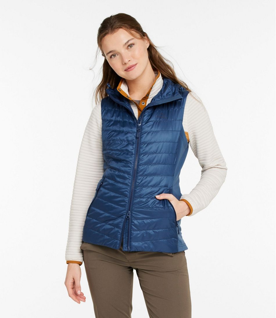 Women's PrimaLoft Packaway Long Vest - Image 2