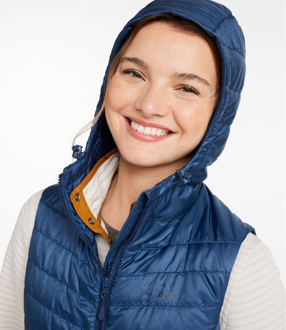 Women's PrimaLoft Packaway Long Vest - Image 6