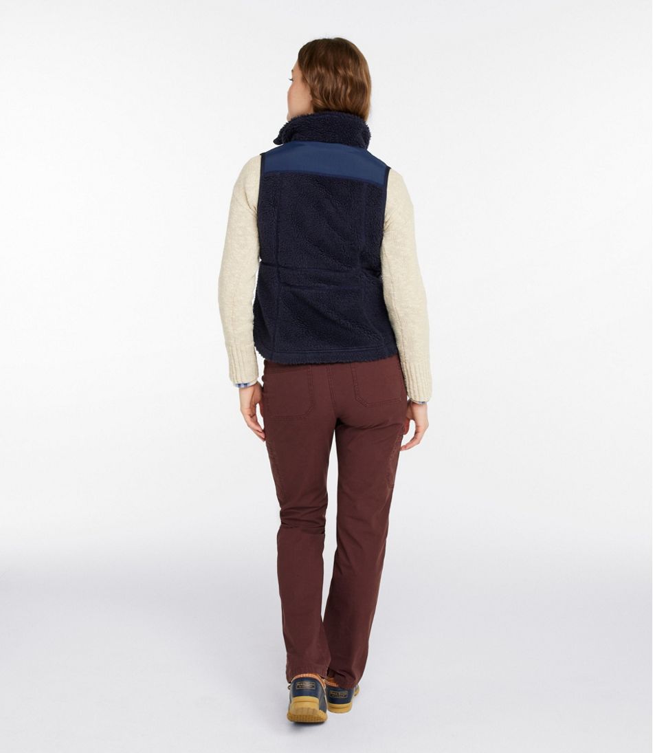 Women's Bean's Sherpa Fleece Vest - Image 5