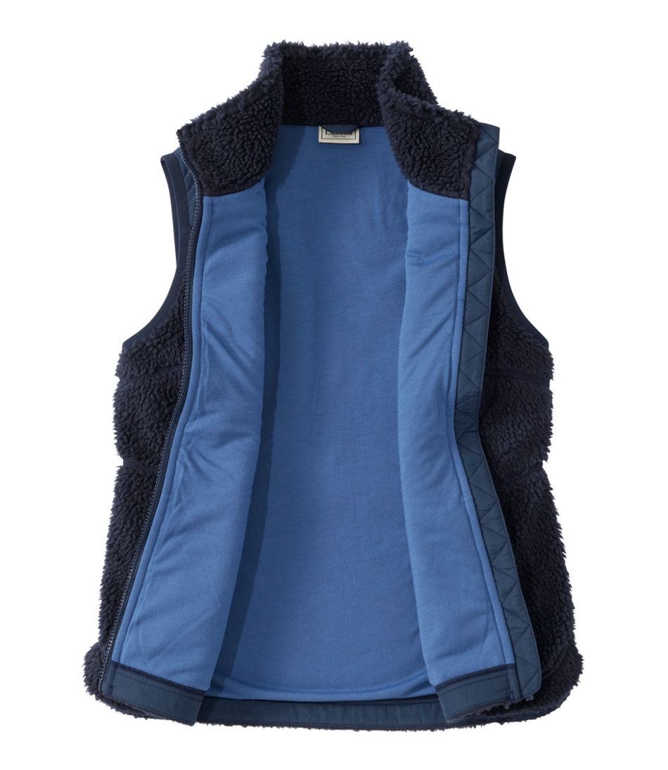 Women's Bean's Sherpa Fleece Vest - Image 6