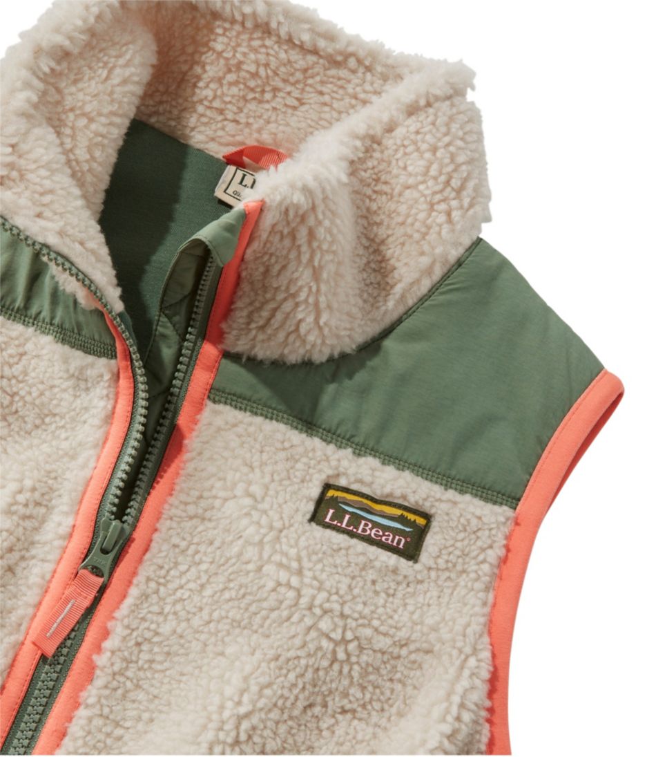 Women's Bean's Sherpa Fleece Vest - Image 7