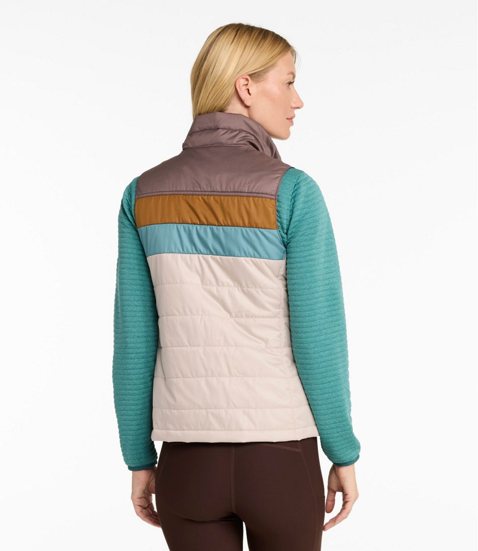 Women's Mountain Classic Puffer Vest, Colorblock - Image 3