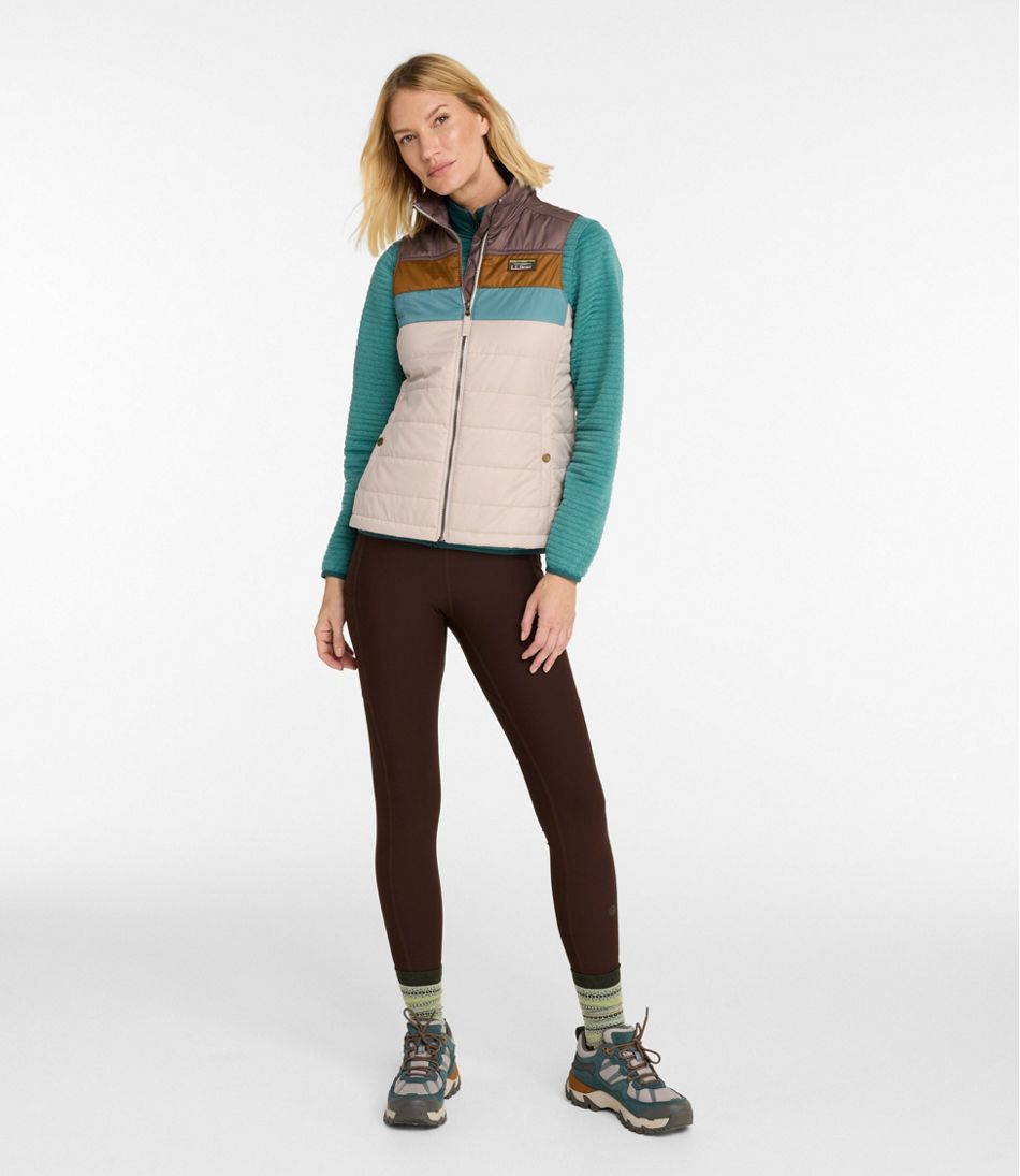 Women's Mountain Classic Puffer Vest, Colorblock - Image 4
