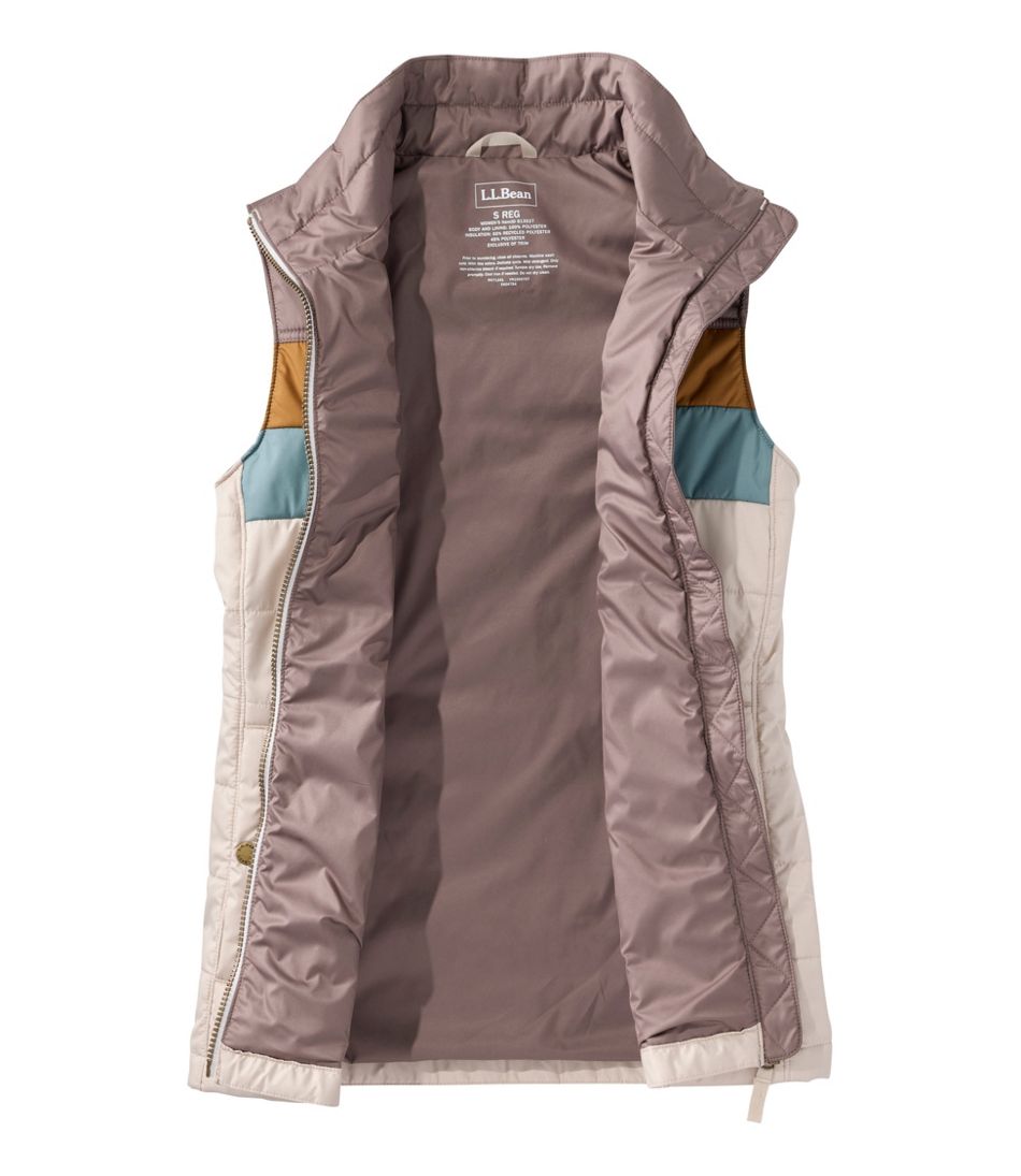 Women's Mountain Classic Puffer Vest, Colorblock - Image 6