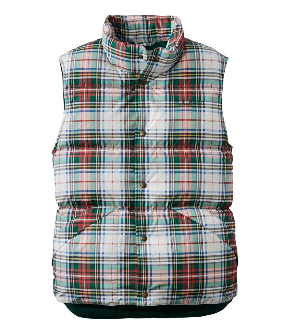 Adults' Bean's Trail Model Down Vest '82, Print