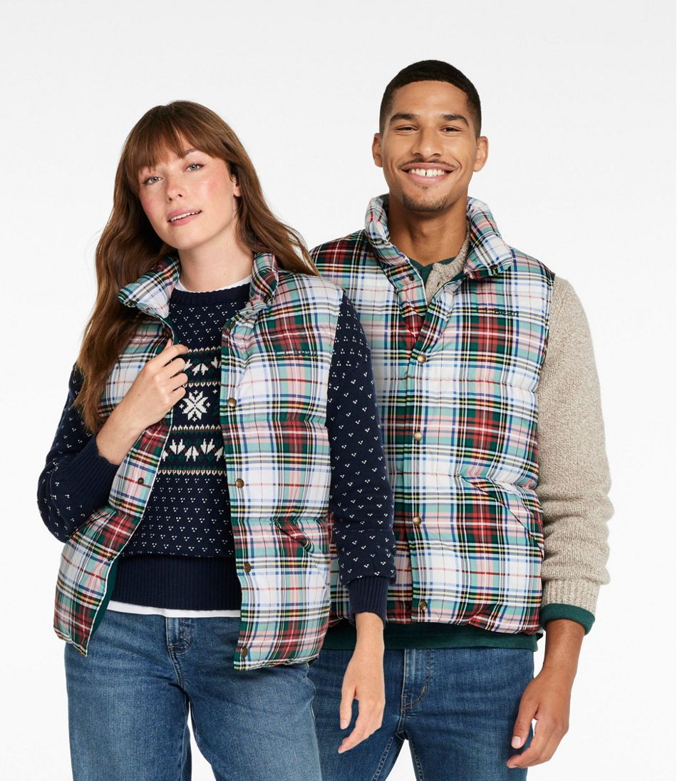 Adults' Bean's Trail Model Down Vest '82, Print - Image 2
