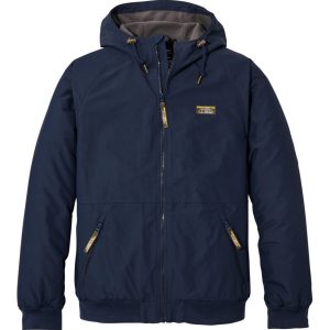 Men's Insulated 3-Season Bomber Hooded Jacket