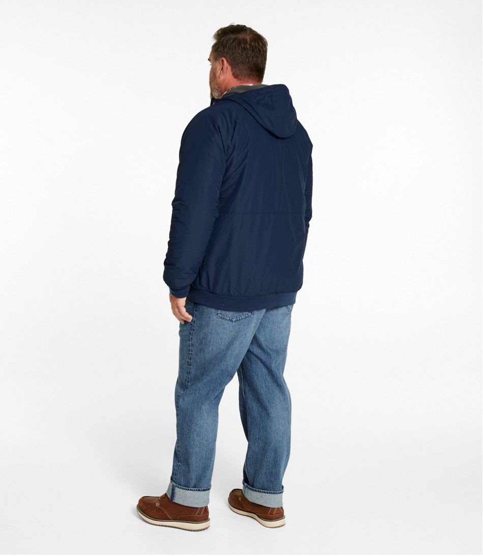 Men's Insulated 3-Season Bomber Hooded Jacket - Image 10