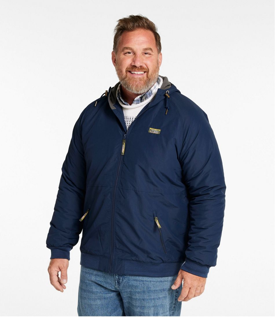 Men's Insulated 3-Season Bomber Hooded Jacket - Image 7