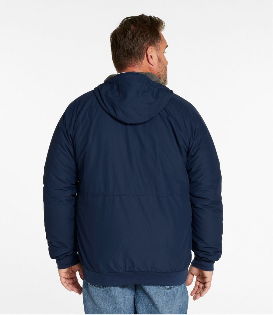 Men's Insulated 3-Season Bomber Hooded Jacket - Image 8