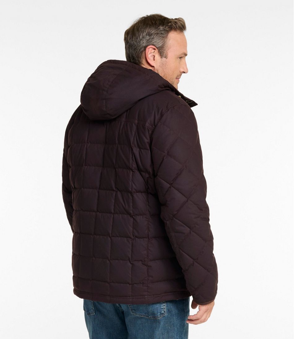 Men's Upcountry Waxed Down Hooded Jacket - Image 8