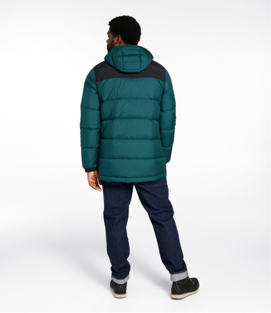 Men's Mountain Classic Down Parka, Colorblock - Image 10