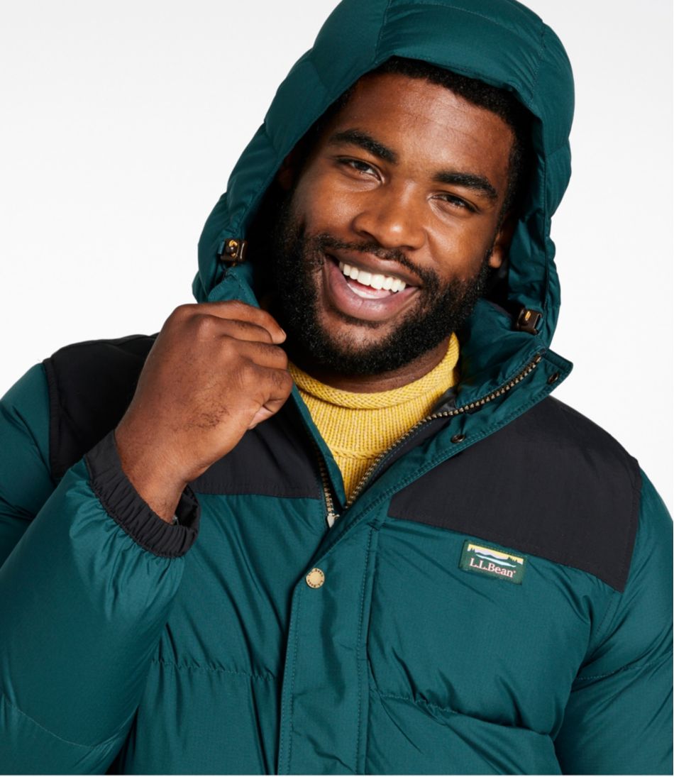Men's Mountain Classic Down Parka, Colorblock - Image 11