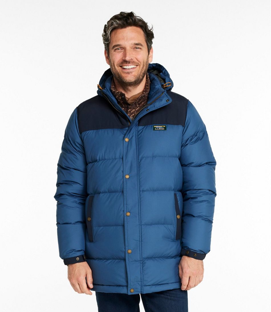 Men's Mountain Classic Down Parka, Colorblock - Image 2