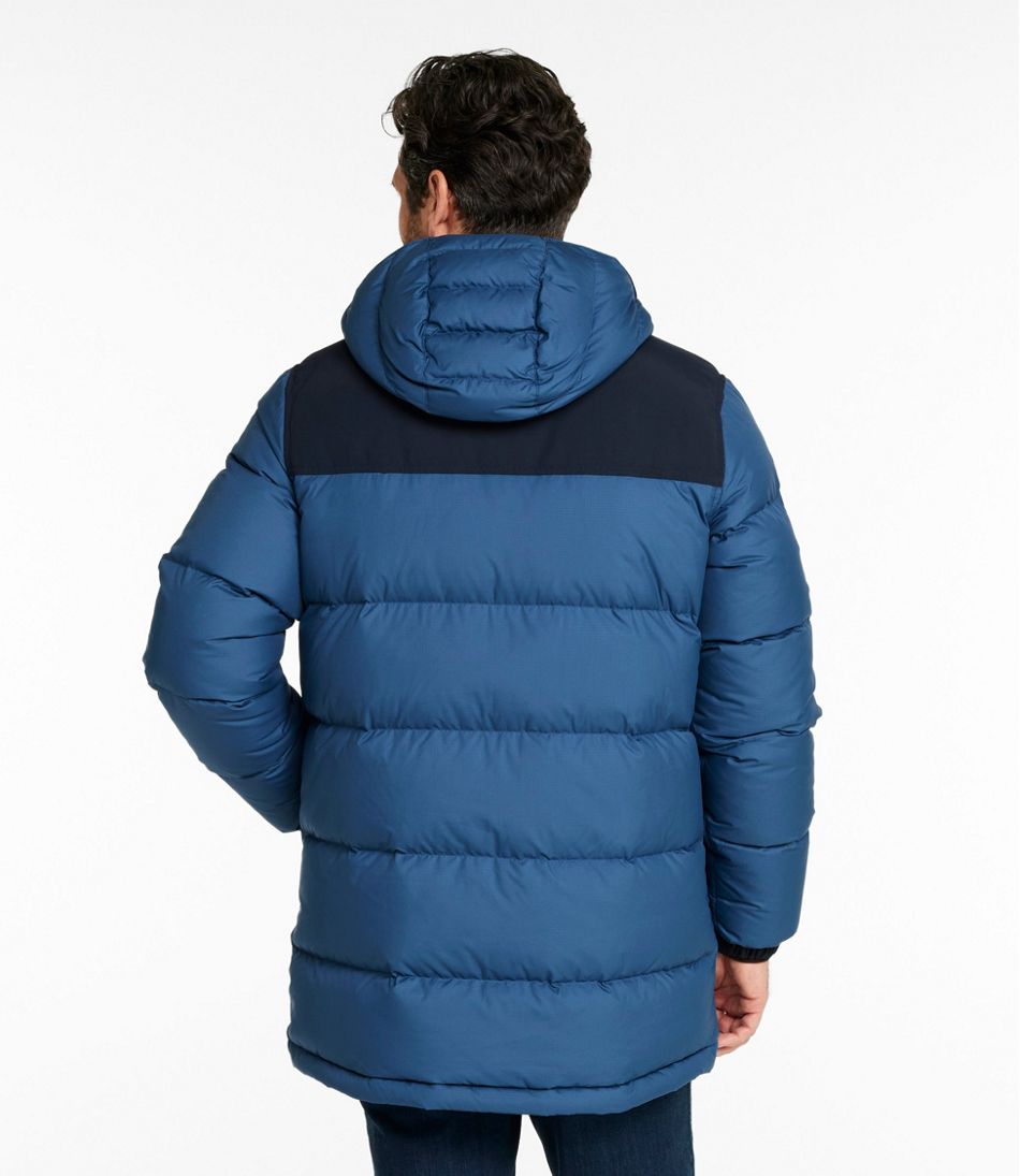Men's Mountain Classic Down Parka, Colorblock - Image 3