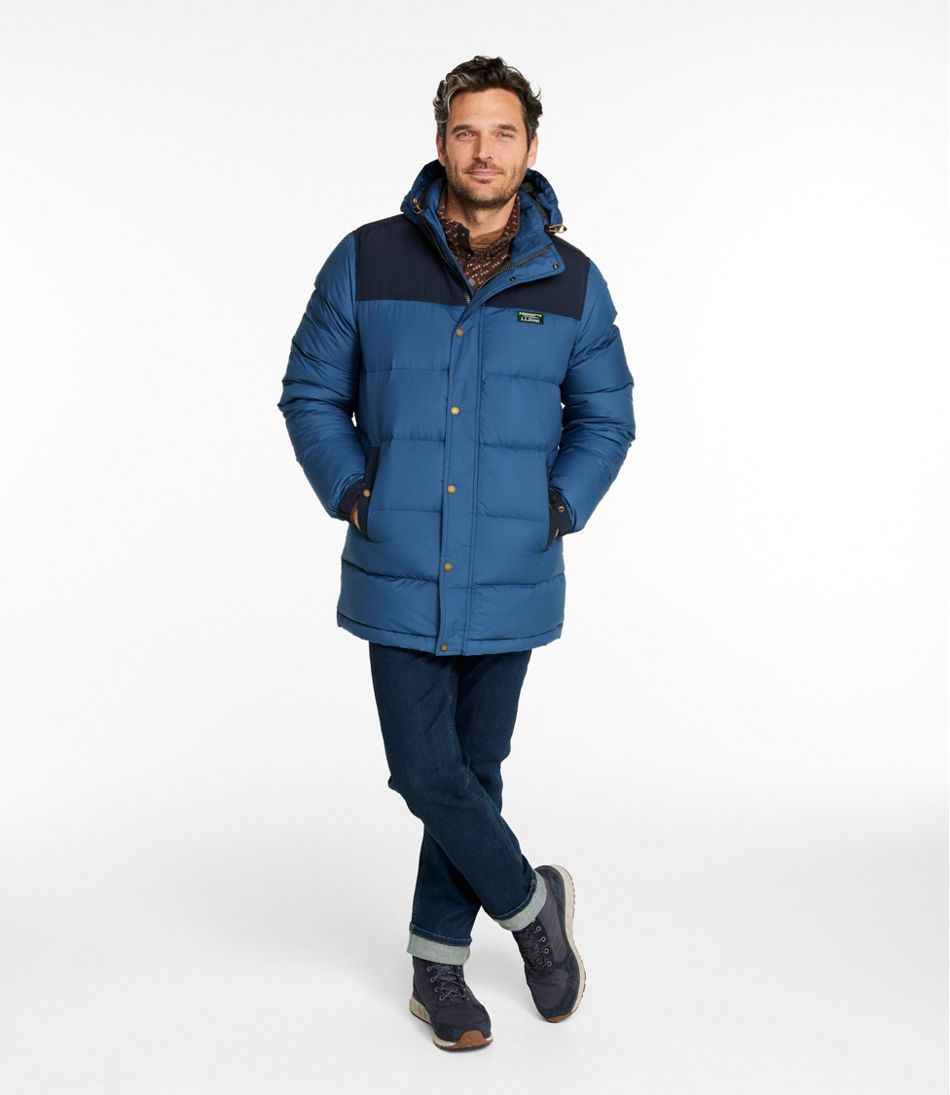 Men's Mountain Classic Down Parka, Colorblock - Image 4