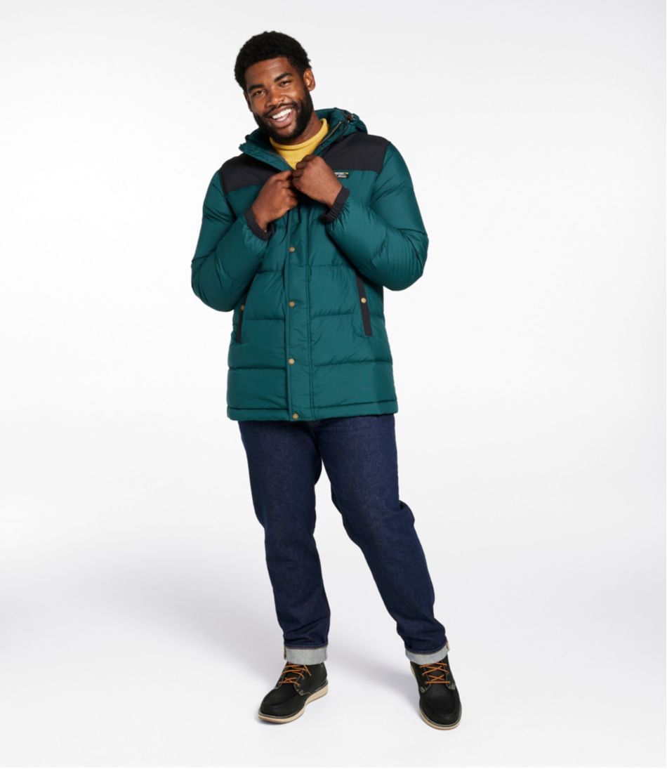 Men's Mountain Classic Down Parka, Colorblock - Image 9