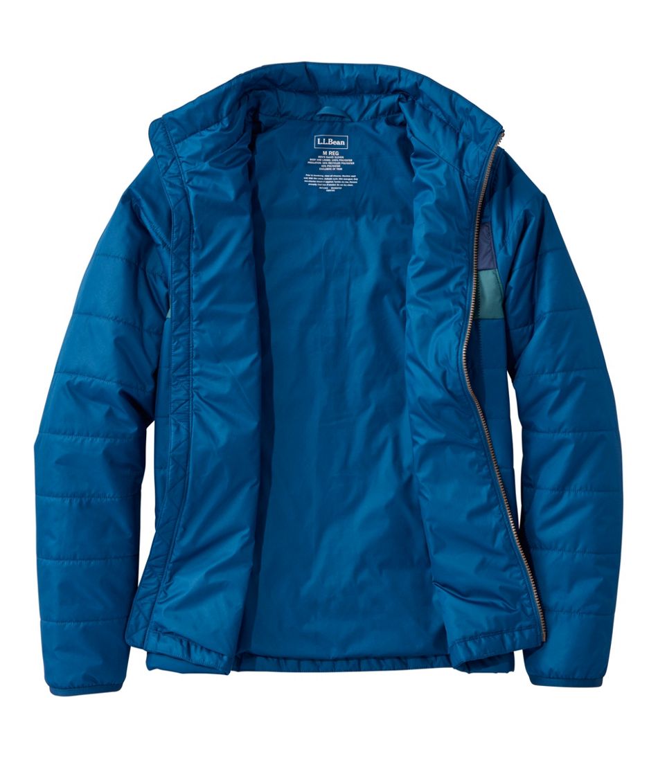 Men's Mountain Classic Puffer Jacket, Colorblock - Image 10