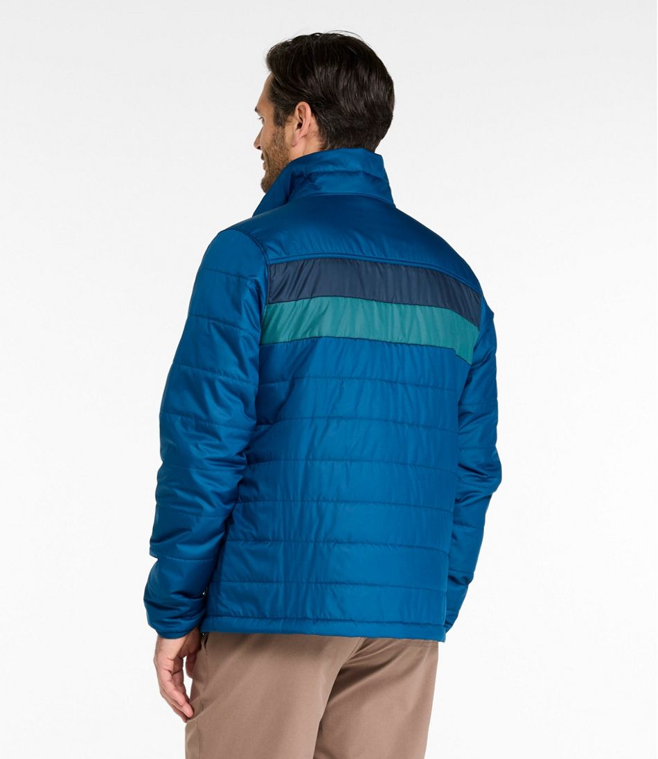 Men's Mountain Classic Puffer Jacket, Colorblock - Image 3
