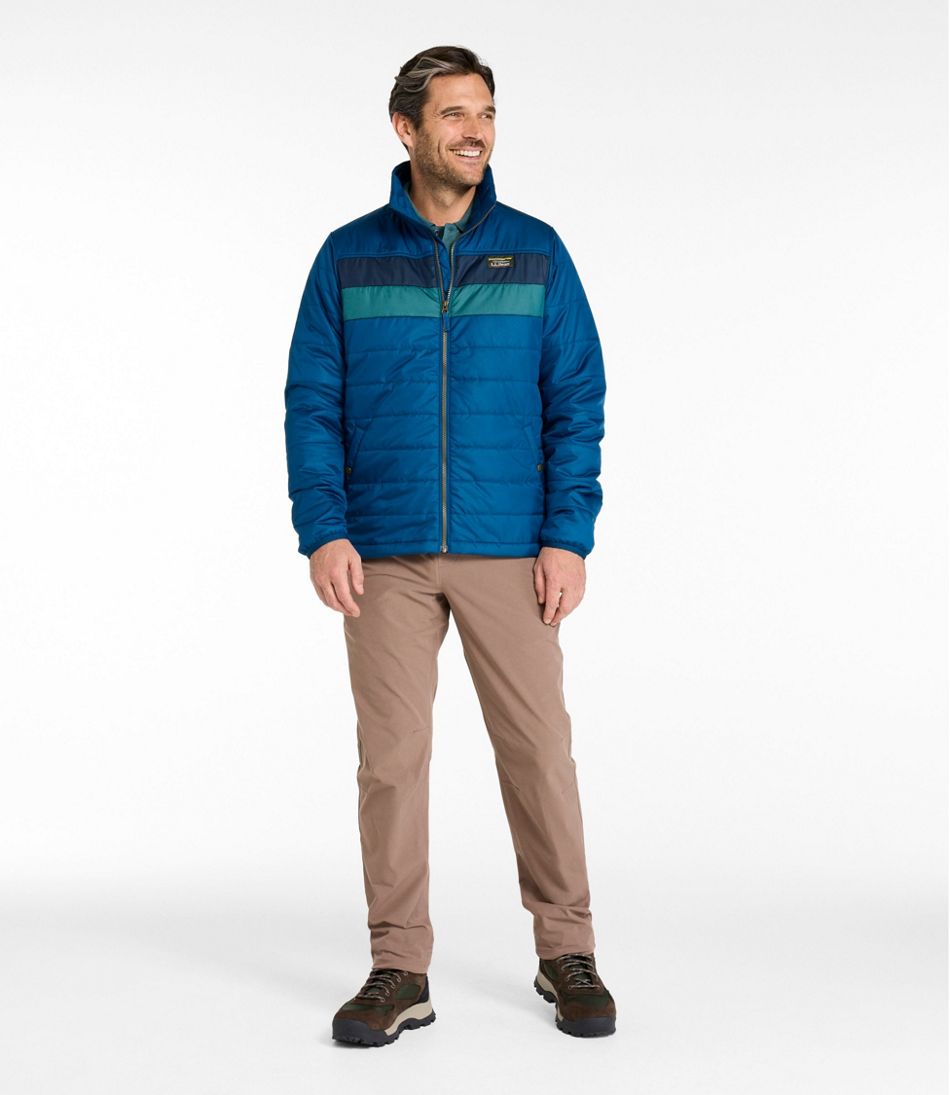 Men's Mountain Classic Puffer Jacket, Colorblock - Image 4