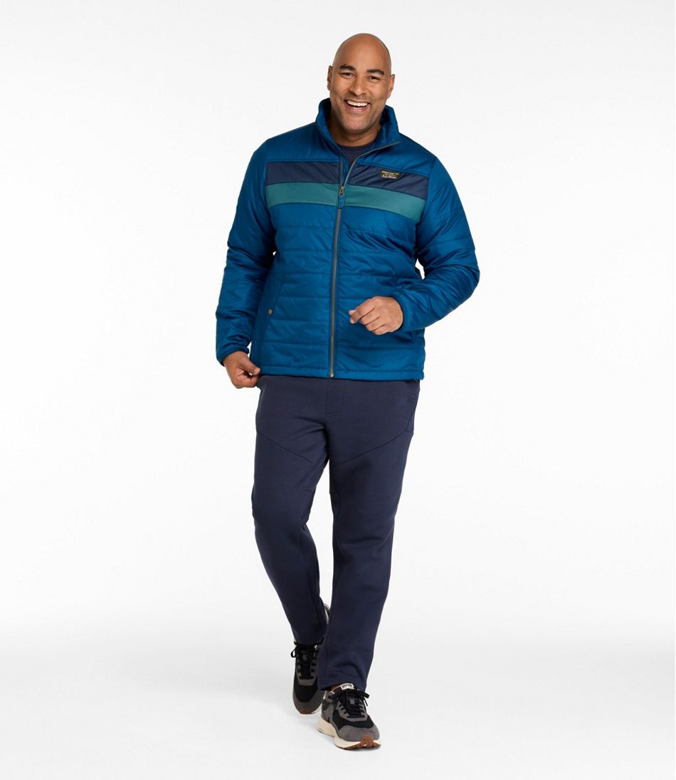 Men's Mountain Classic Puffer Jacket, Colorblock - Image 8