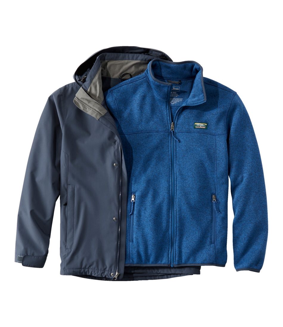 Men's L.L.Bean Sweater Fleece 3-in-1 Jacket - Image 12