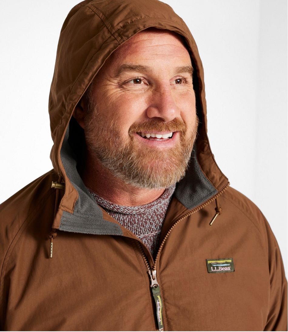 Men's Insulated 3-Season Bomber Hooded Jacket, Colorblock - Image 11