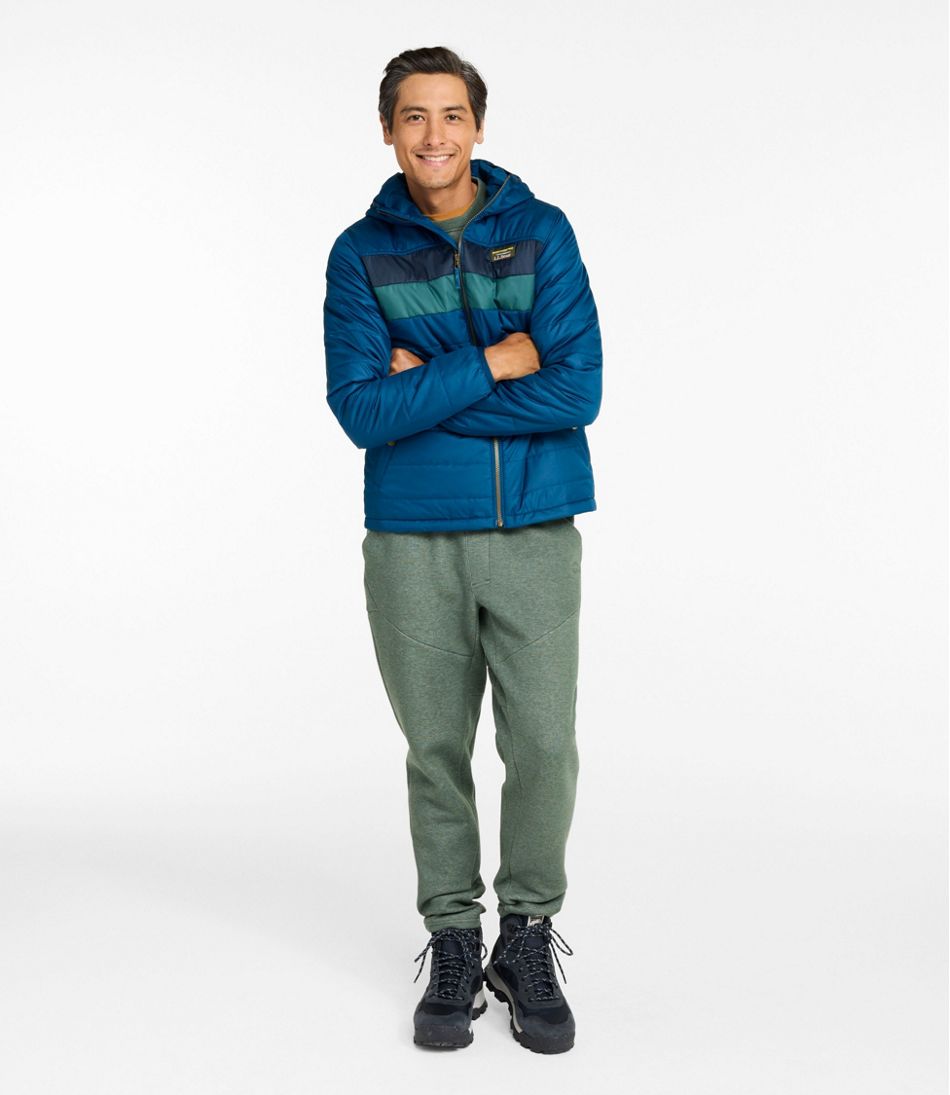 Men's Mountain Classic Puffer Hooded Jacket, Colorblock - Image 4