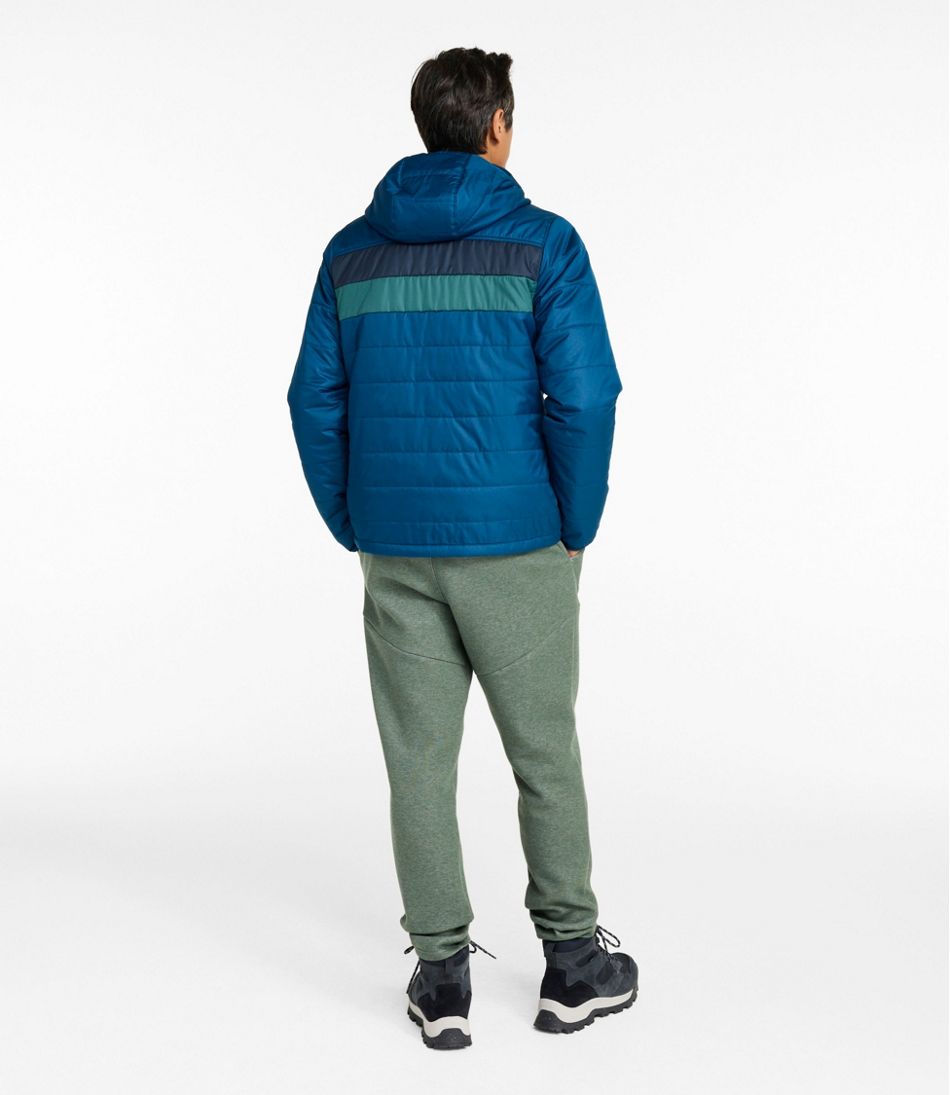 Men's Mountain Classic Puffer Hooded Jacket, Colorblock - Image 5