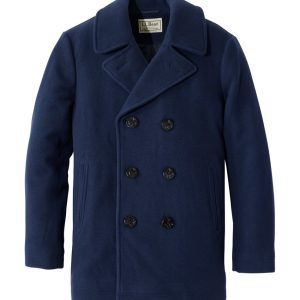 Authentic wool pea coat