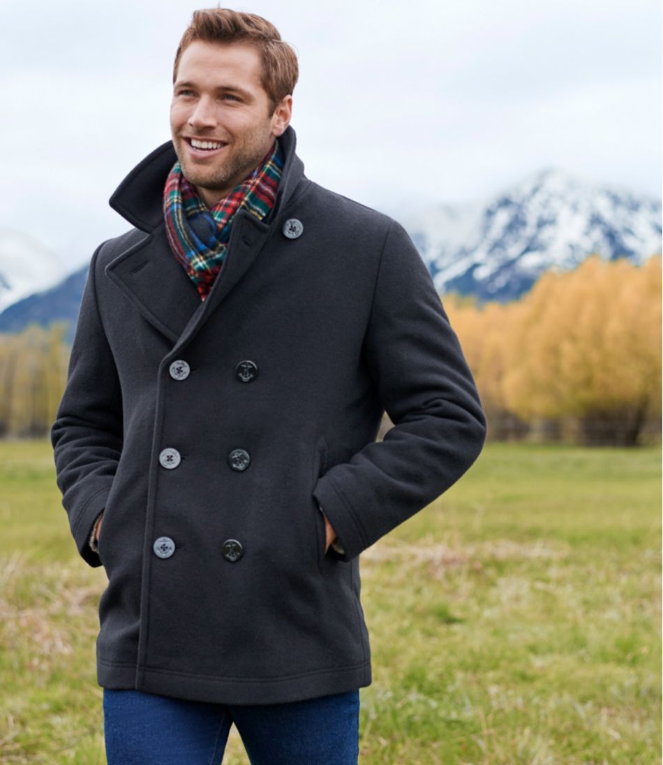 Authentic wool pea coat - Image 13