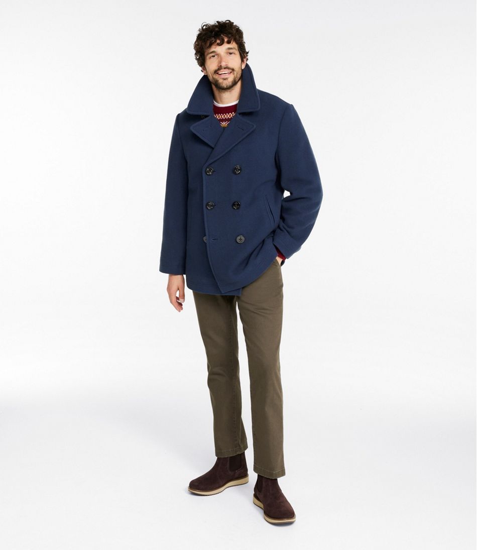 Authentic wool pea coat - Image 4