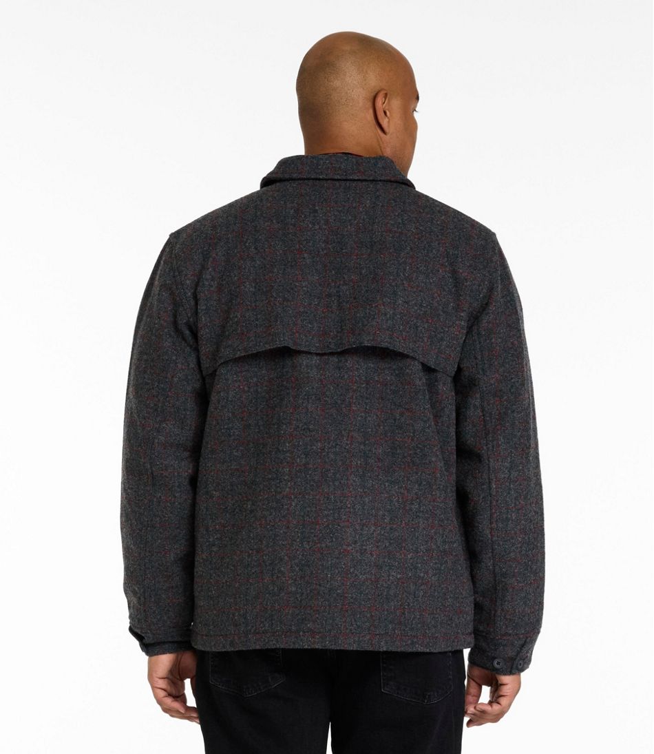 Men's Maine Guide Zip-Front Jac-Shirt with PrimaLoft, Plaid - Image 7
