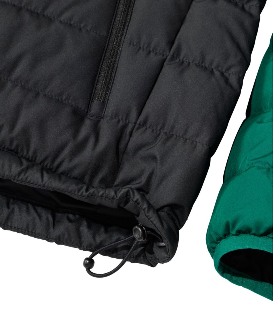 Men's Bean's Down Hooded Jacket, Colorblock - Image 13