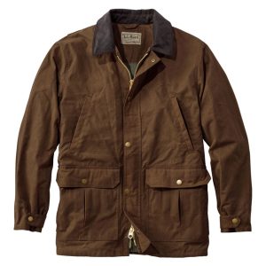 Men's Double L Waxed-Cotton Upland Coat