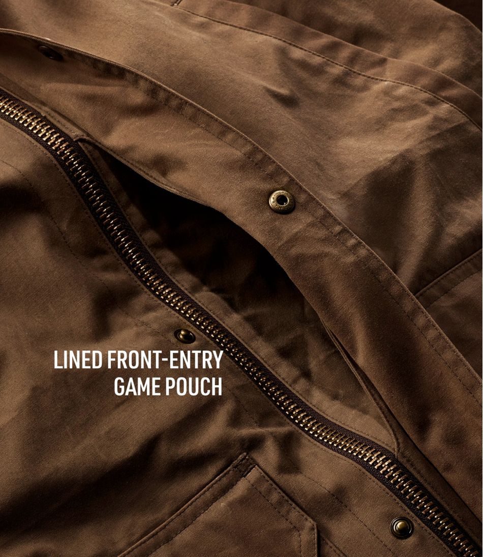 Men's Double L Waxed-Cotton Upland Coat - Image 10