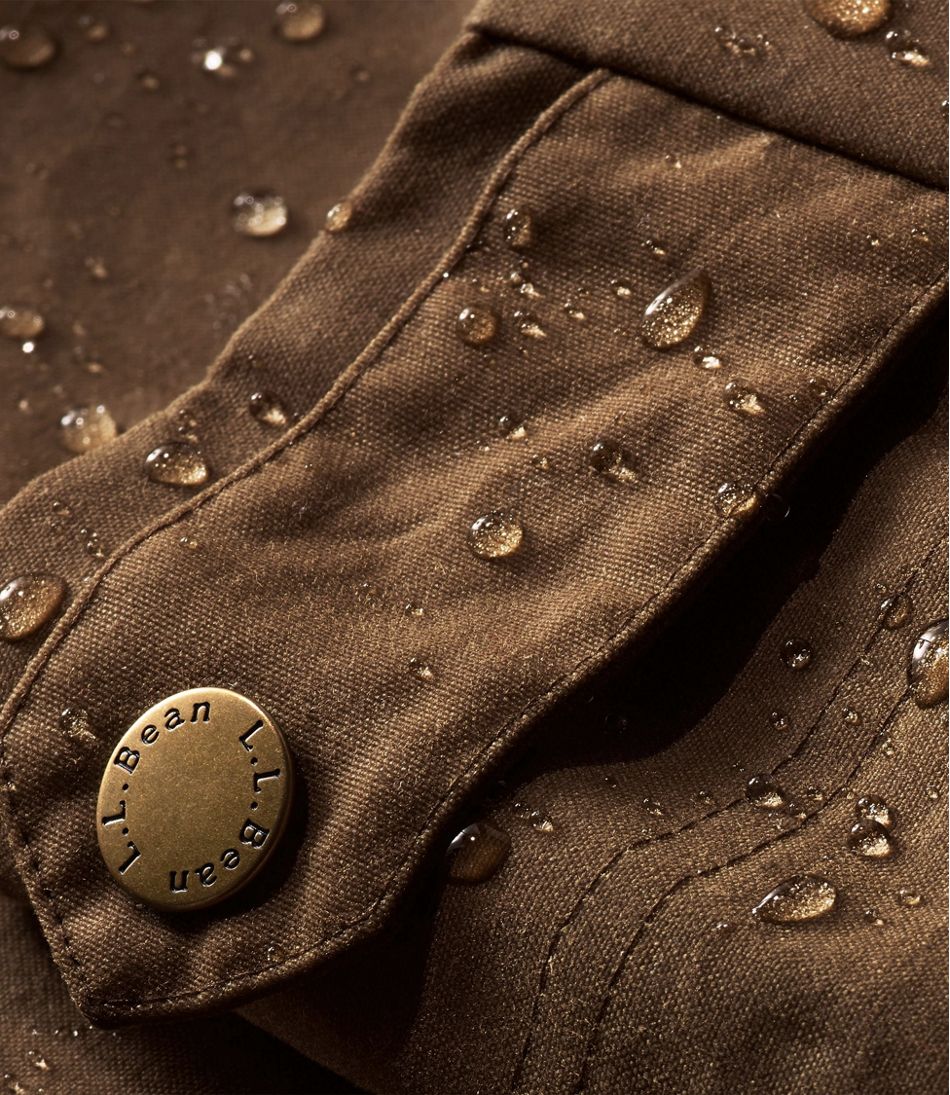 Men's Double L Waxed-Cotton Upland Coat - Image 11