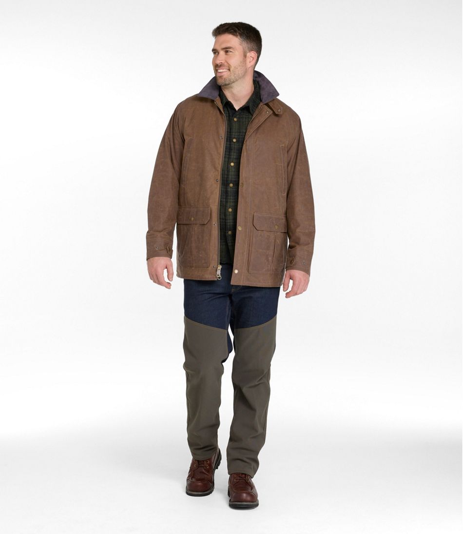Men's Double L Waxed-Cotton Upland Coat - Image 6