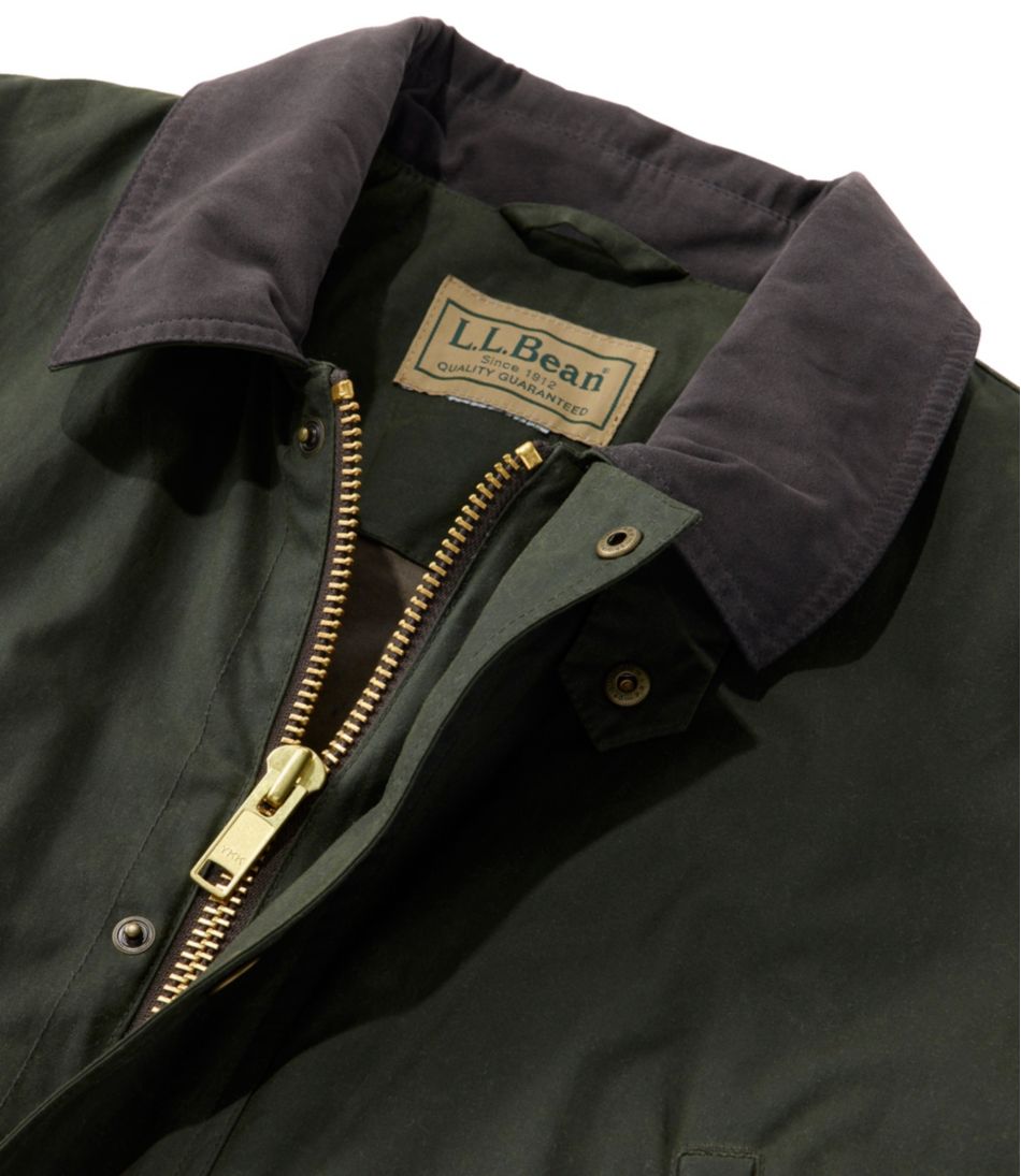 Men's Double L Waxed-Cotton Upland Coat - Image 9