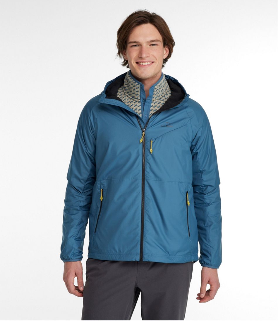 Men's Bean's Performance Fleece-Lined Windbreaker Jacket - Image 2