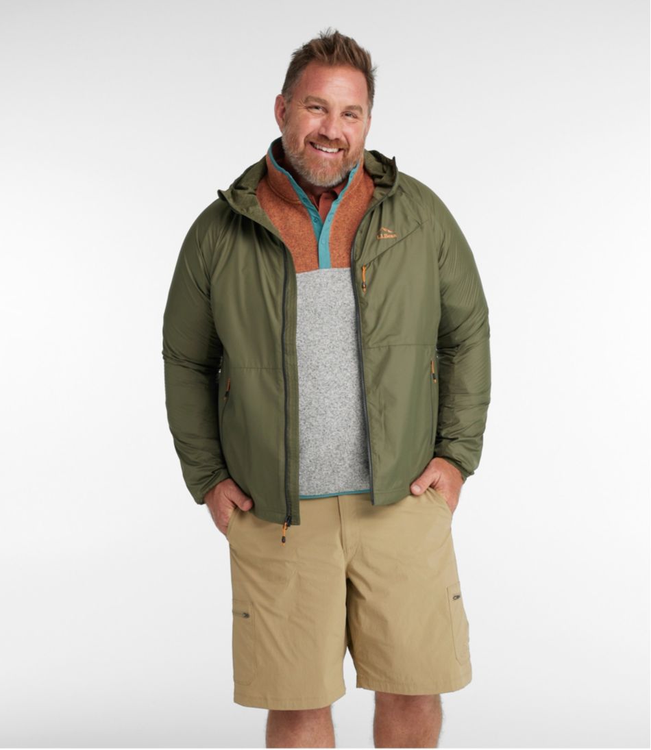 Men's Bean's Performance Fleece-Lined Windbreaker Jacket - Image 5