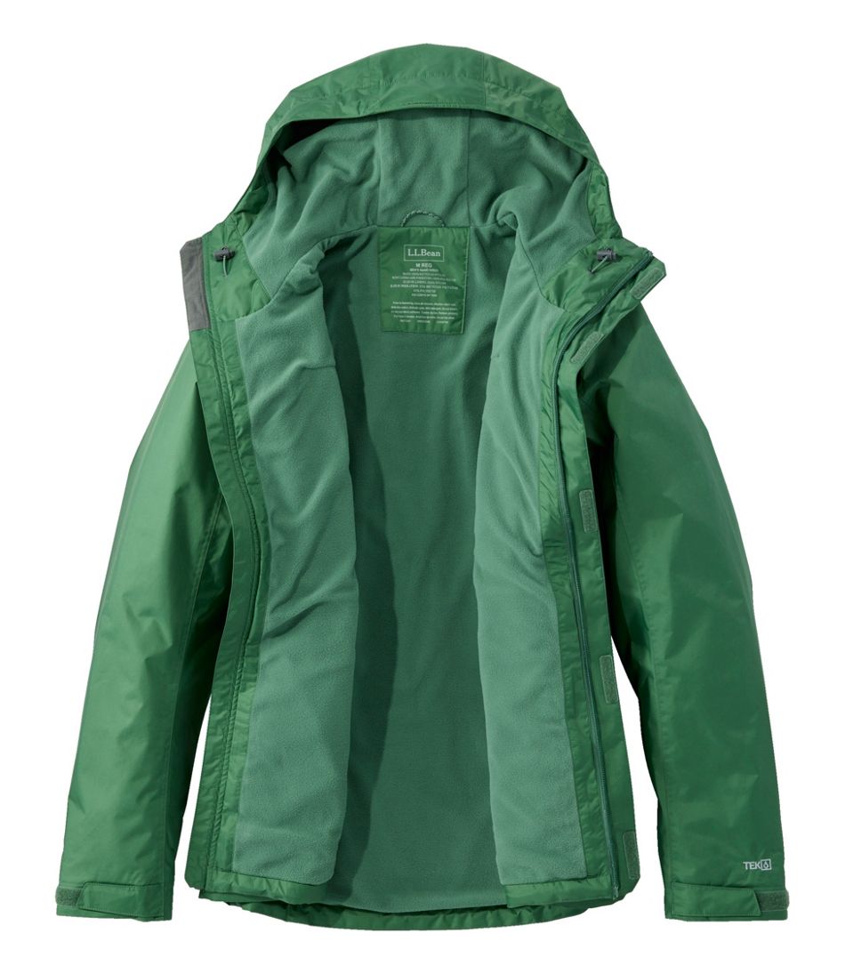 Men's Trail Model Rain Jacket, Fleece-Lined - Image 12