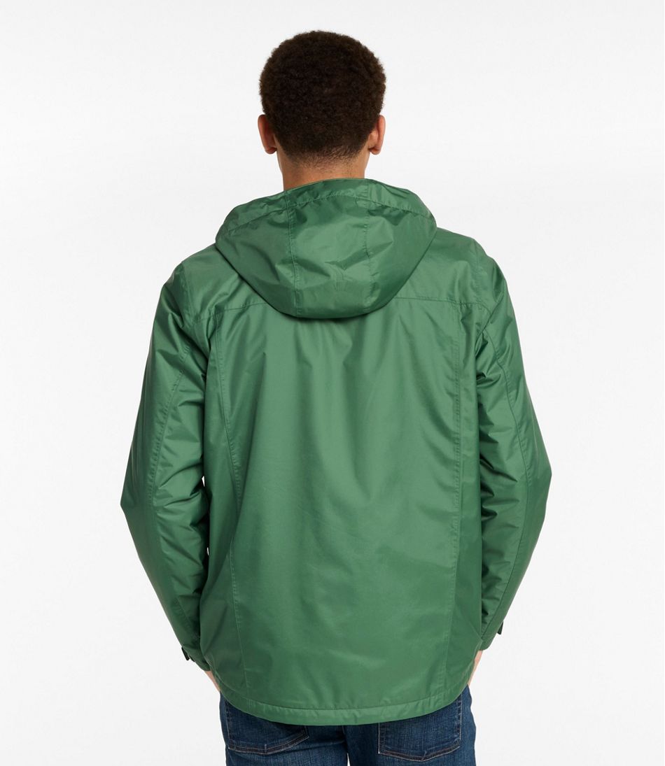 Men's Trail Model Rain Jacket, Fleece-Lined - Image 3