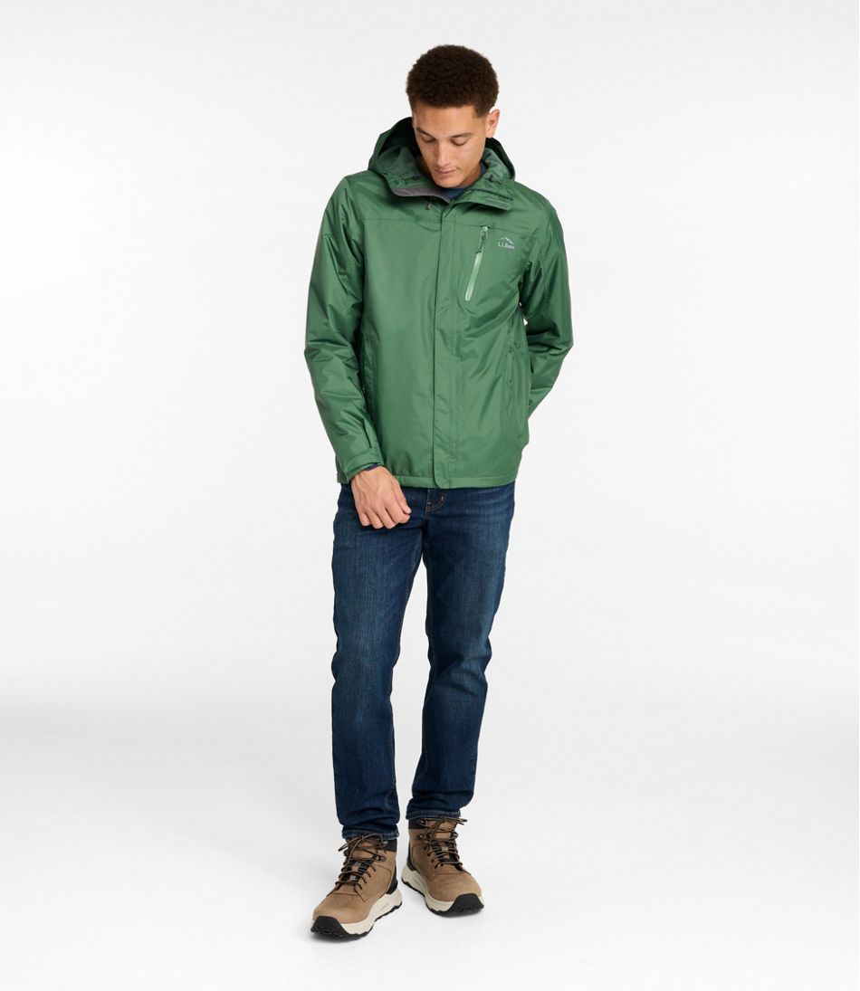 Men's Trail Model Rain Jacket, Fleece-Lined - Image 4