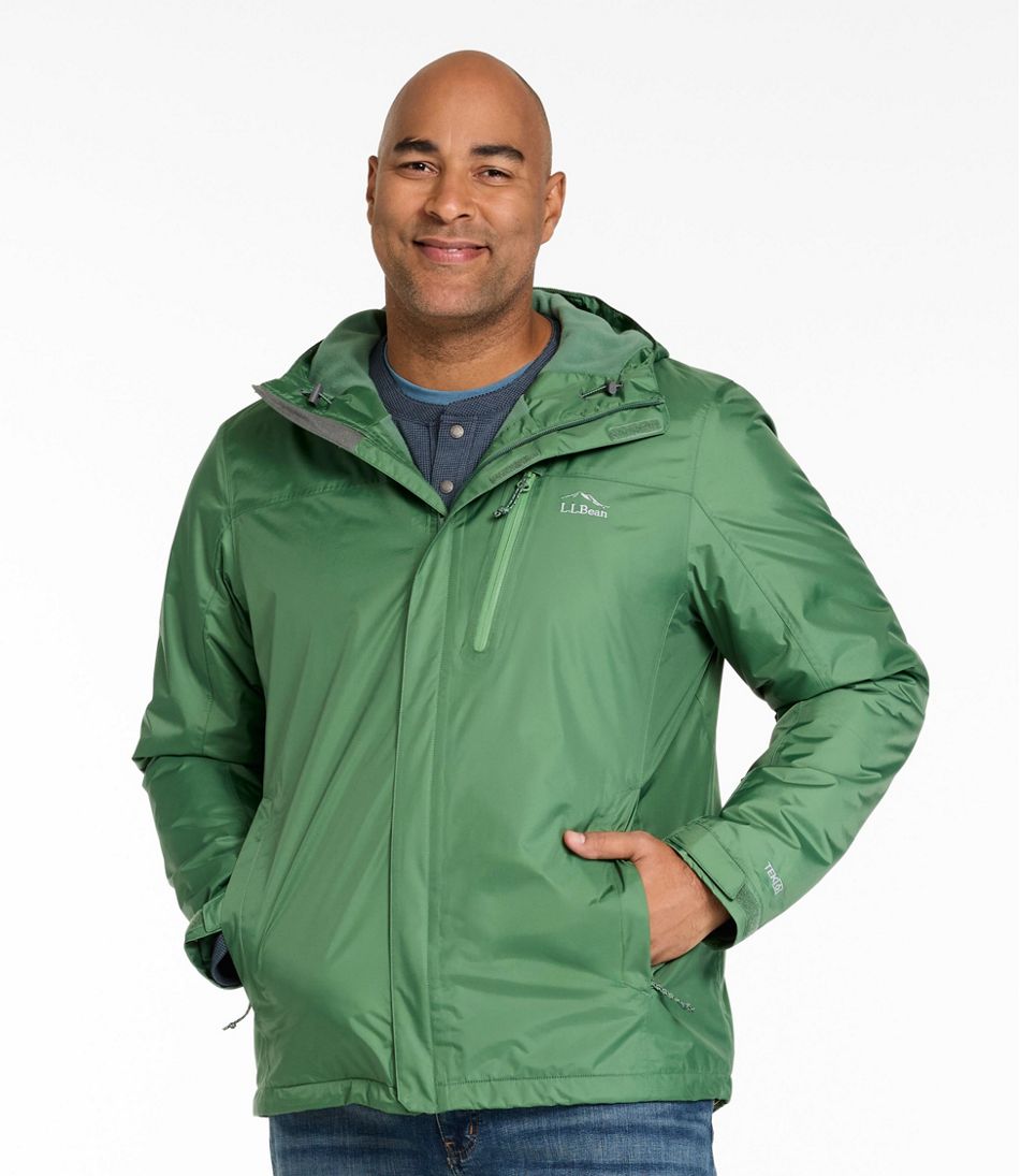 Men's Trail Model Rain Jacket, Fleece-Lined - Image 7