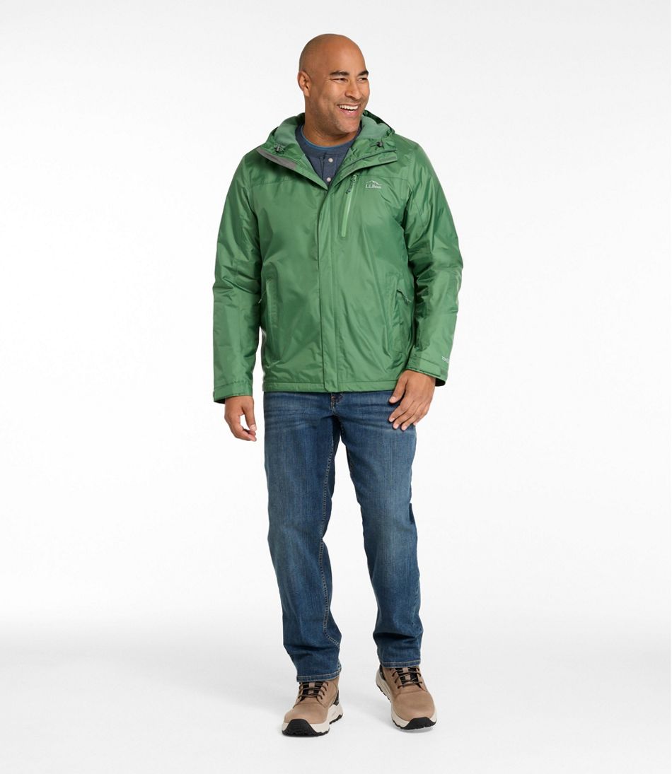 Men's Trail Model Rain Jacket, Fleece-Lined - Image 9